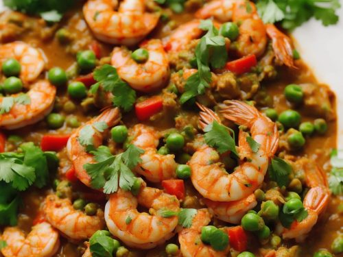 Prawn, Pea & Tomato Curry