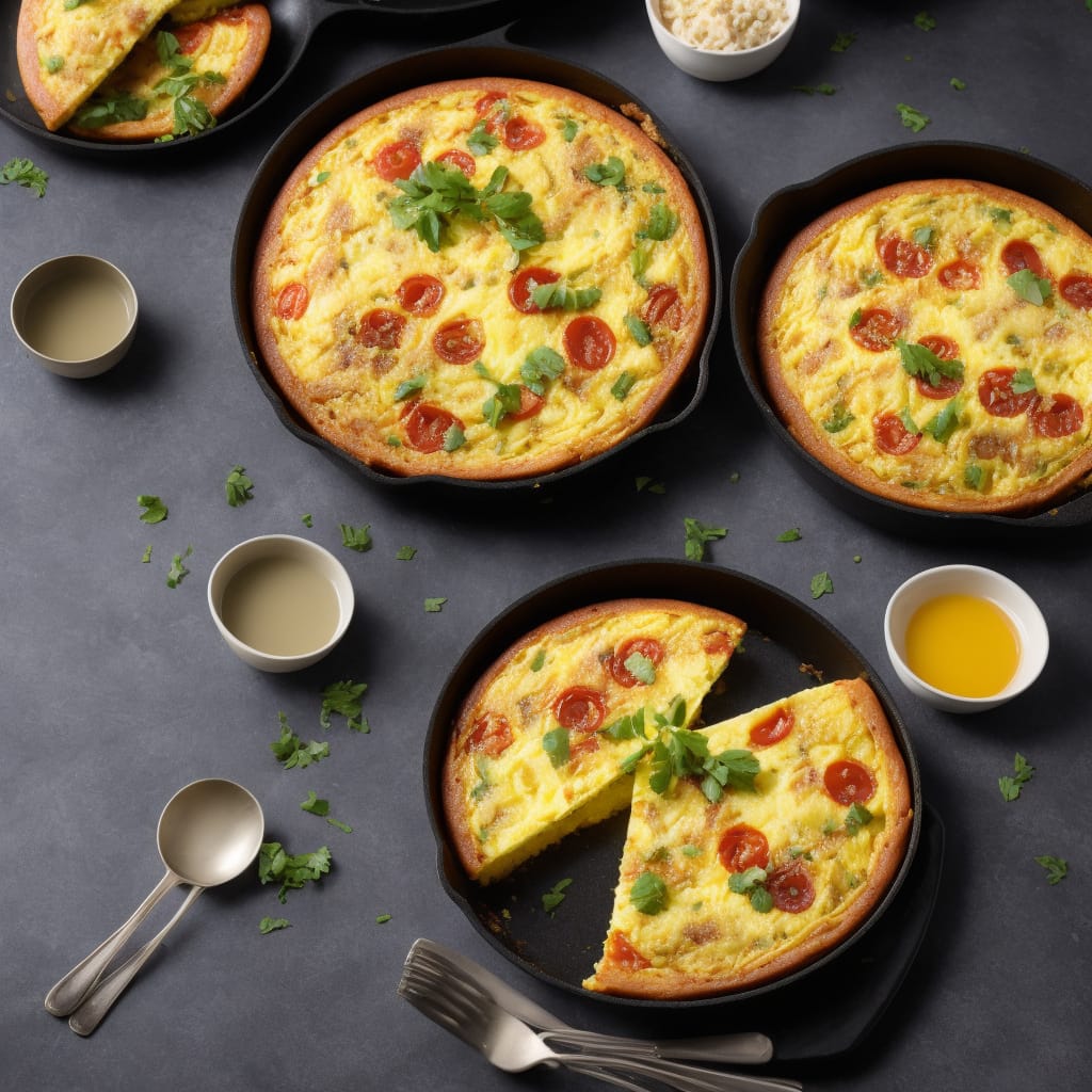 Provençal Omelette Cake