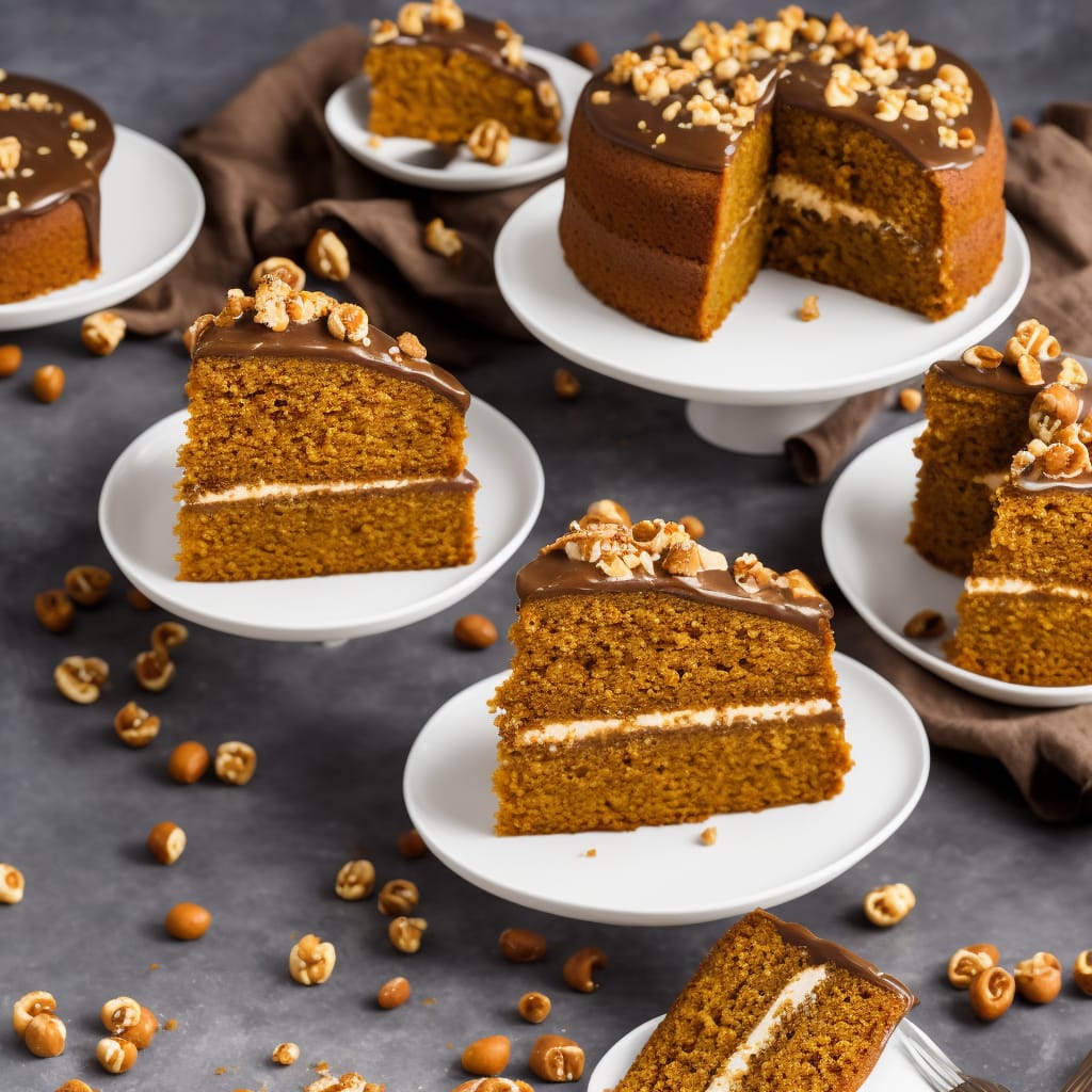 Pumpkin & Caramel Cake