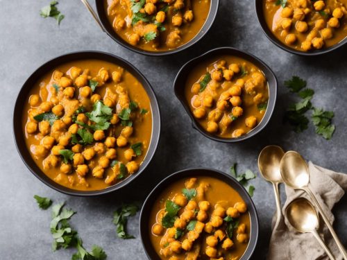 Pumpkin Curry with Chickpeas