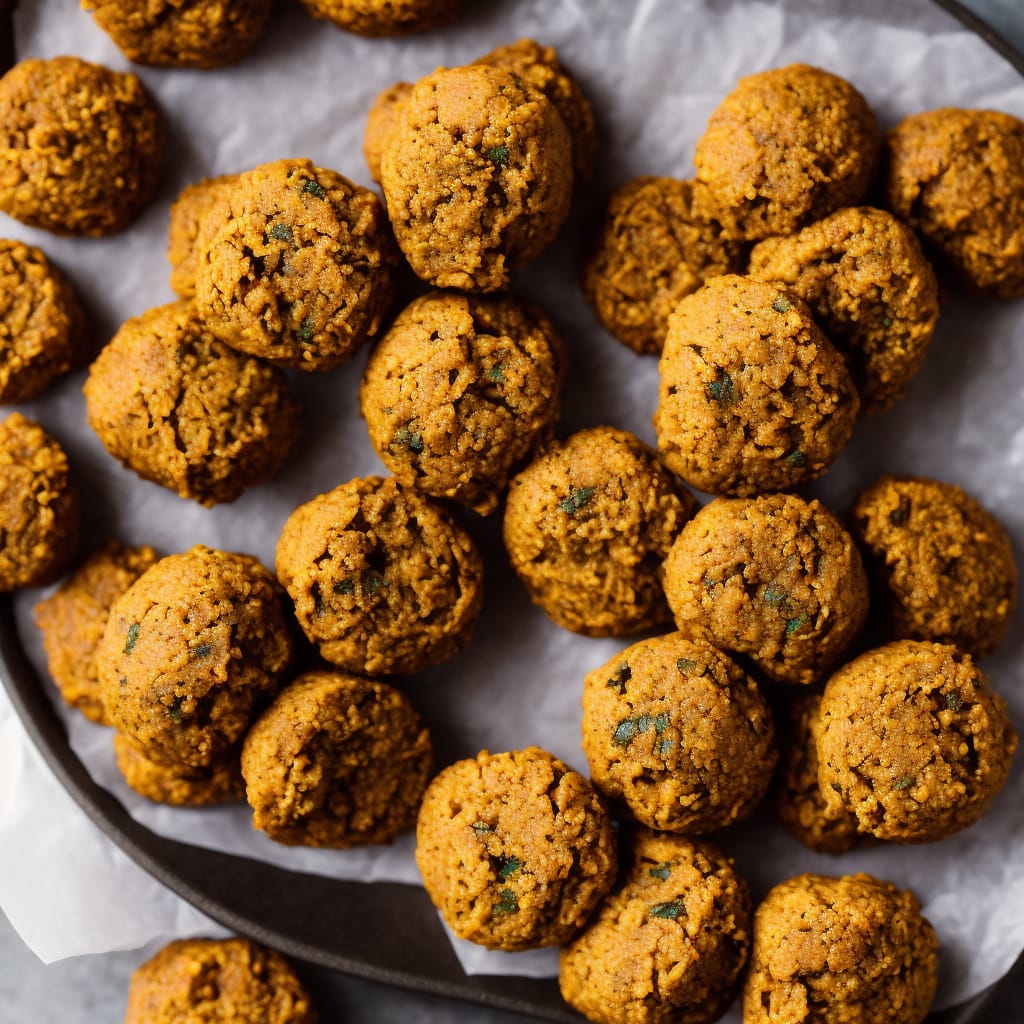 Pumpkin Falafel Pockets