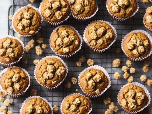 Pumpkin Muffins with Streusel Topping