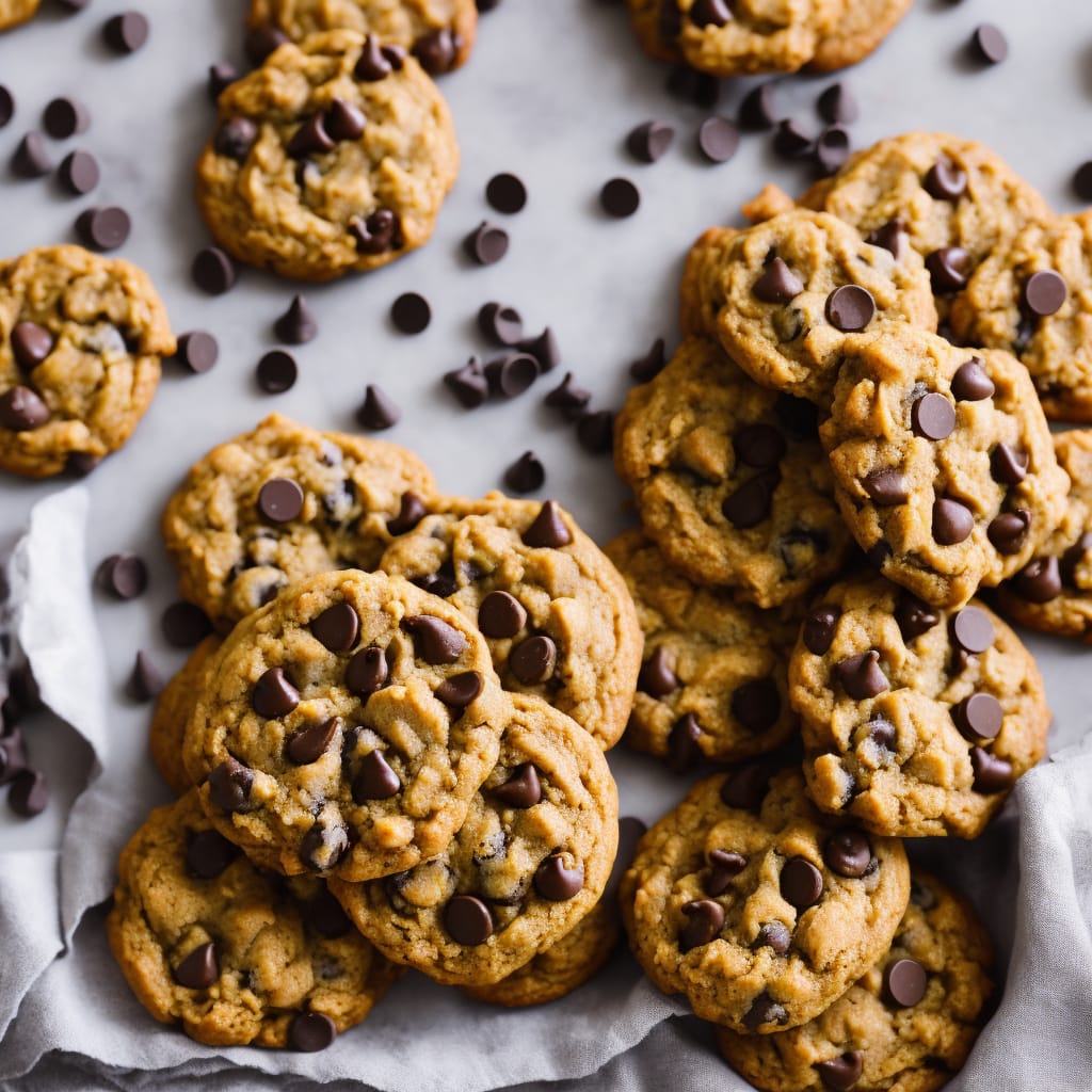 Pumpkin Oatmeal Chocolate Chip Cookies