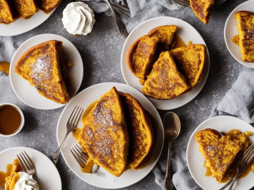 Pumpkin Pie French Toast