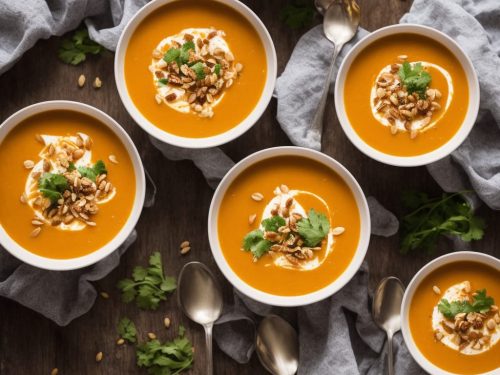 Pumpkin Soup with Coconut Milk