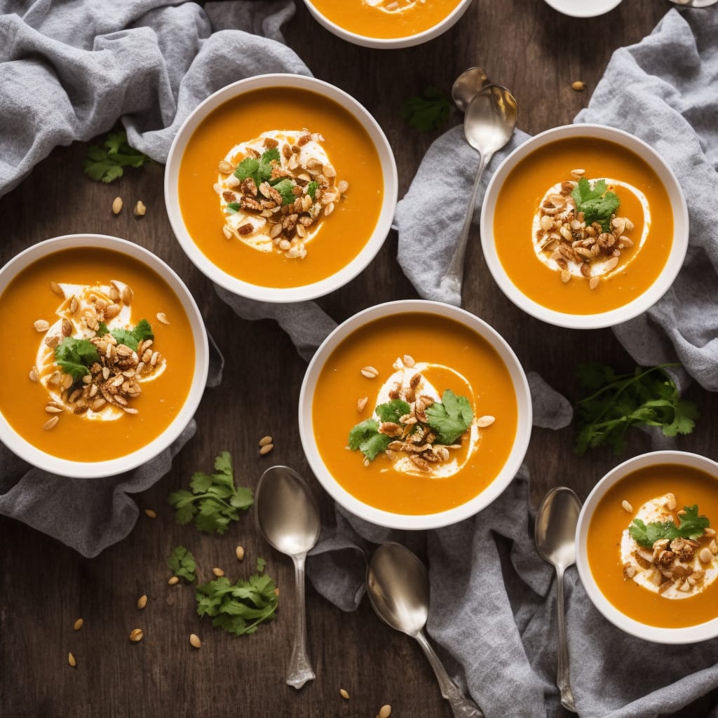 Pumpkin Soup with Coconut Milk