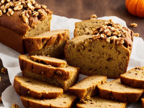 Pumpkin-Walnut Bread