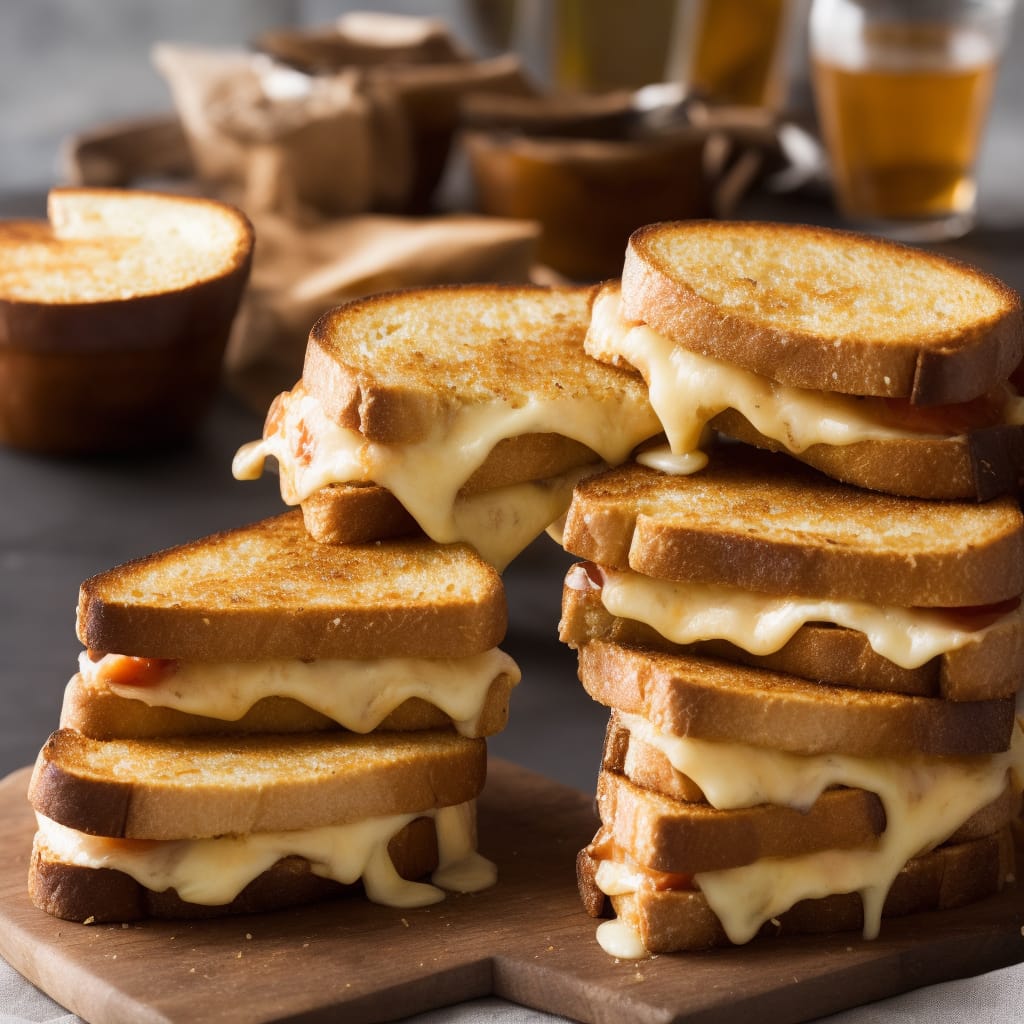 Quattro Formaggi Grilled Cheese Sandwich