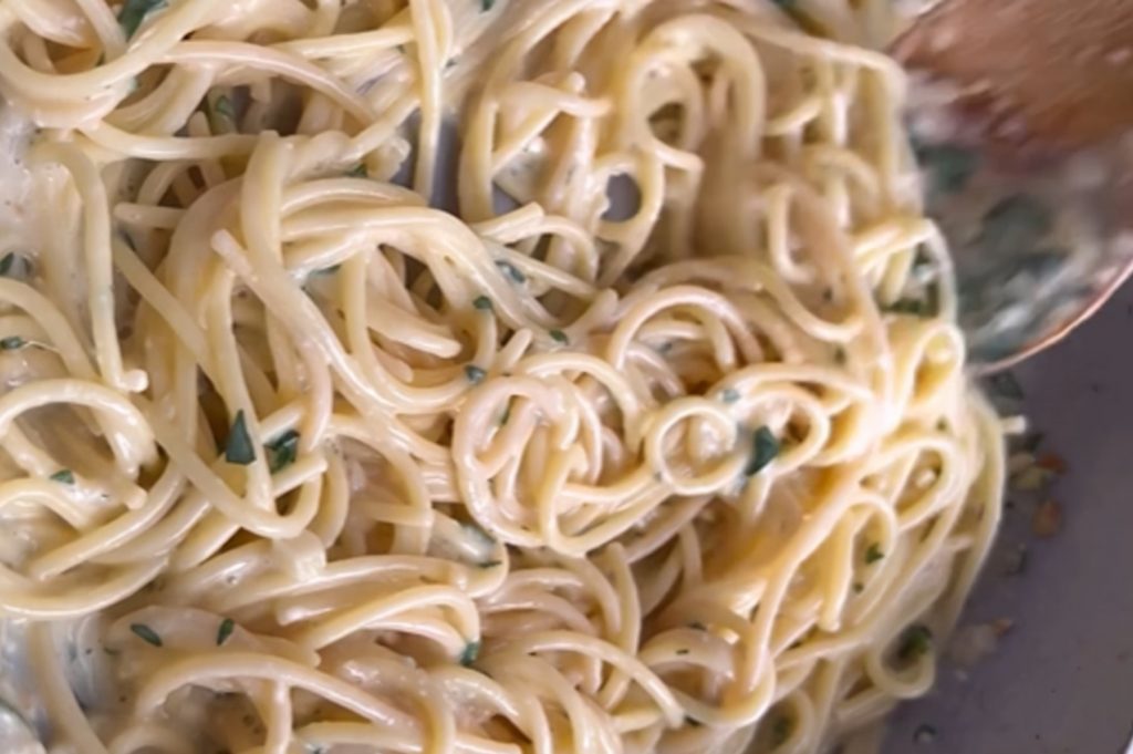 Quick and Easy Parmesan Noodles