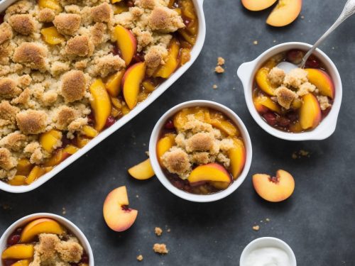 Quick and Easy Peach Cobbler