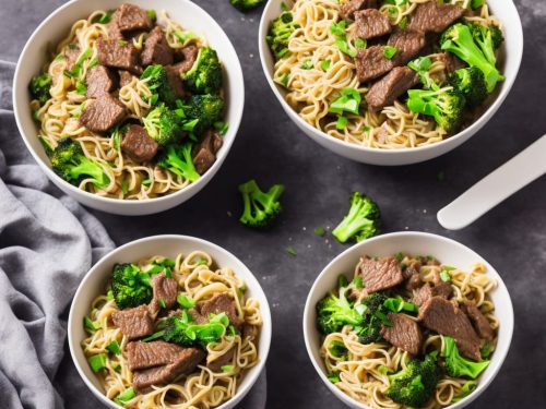 Quick Beef & Broccoli Noodles