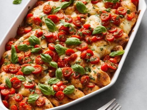 Quick Bruschetta Chicken Bake Recipe