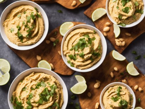 Quick Chicken Hummus Bowl