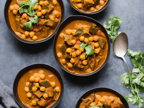 Quick Chickpea & Chard Tamarind Curry