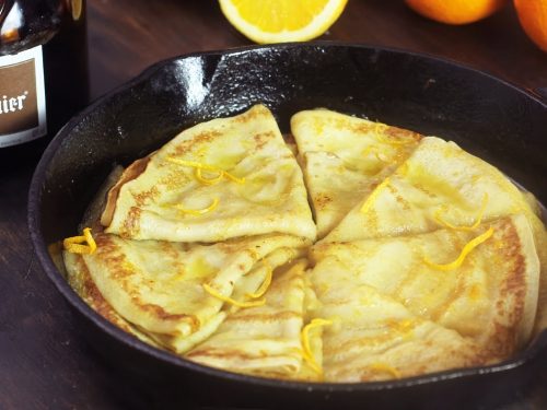 Quick Crêpes Suzette