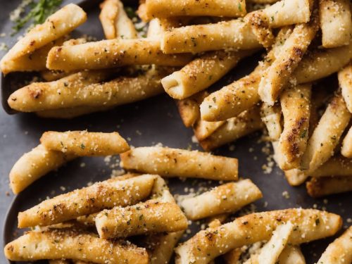 Quick Garlic Breadsticks