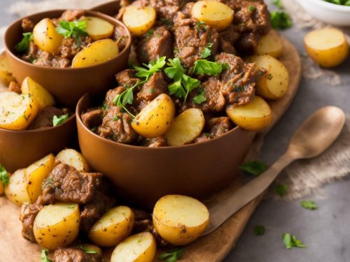 Quick Lamb & Potato Pot