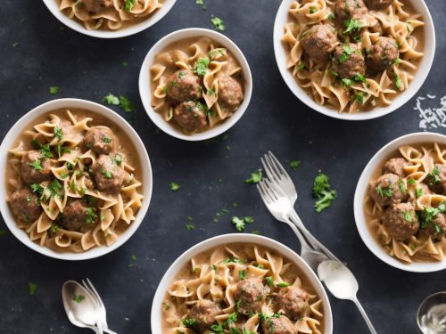 Quick Meatball Stroganoff Recipe