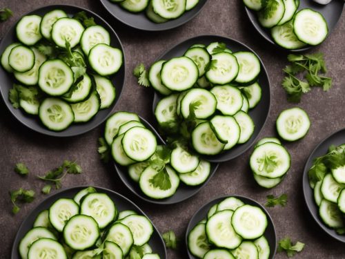 Quick Pickled Cucumbers