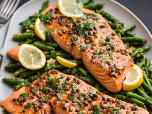 Quick Salmon Piccata