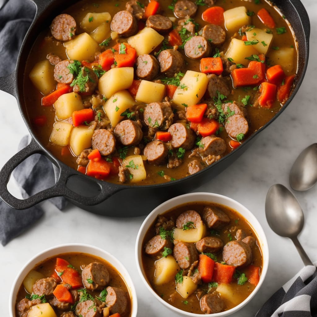 Quick Sausage Stew