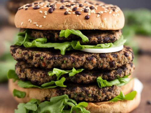 Quinoa Black Bean Burgers