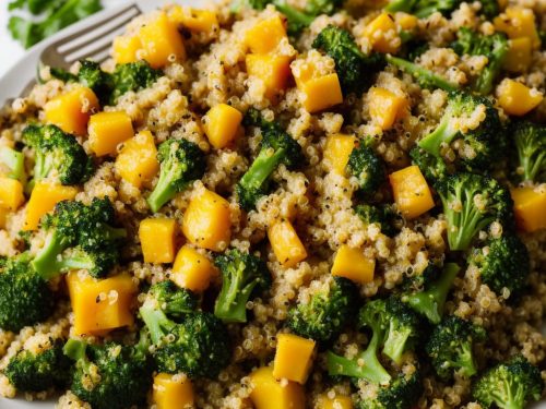 Quinoa, Squash & Broccoli Salad