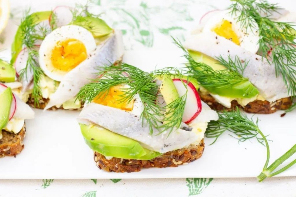 Radish smørrebrød