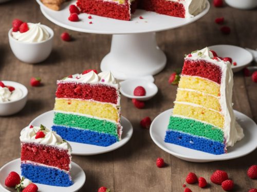 Rainbow Cake Recipe