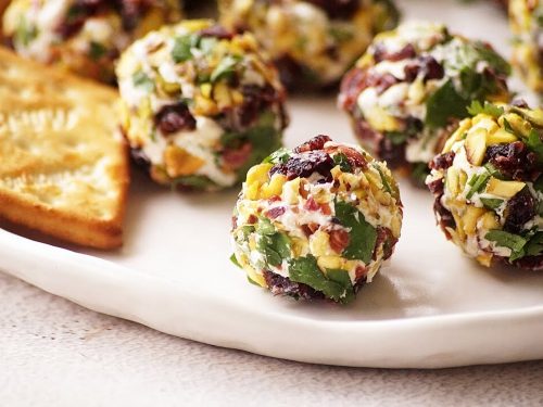 Rainbow Goat's Cheese Balls