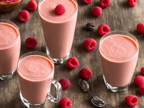 Raspberry and Apple Smoothie