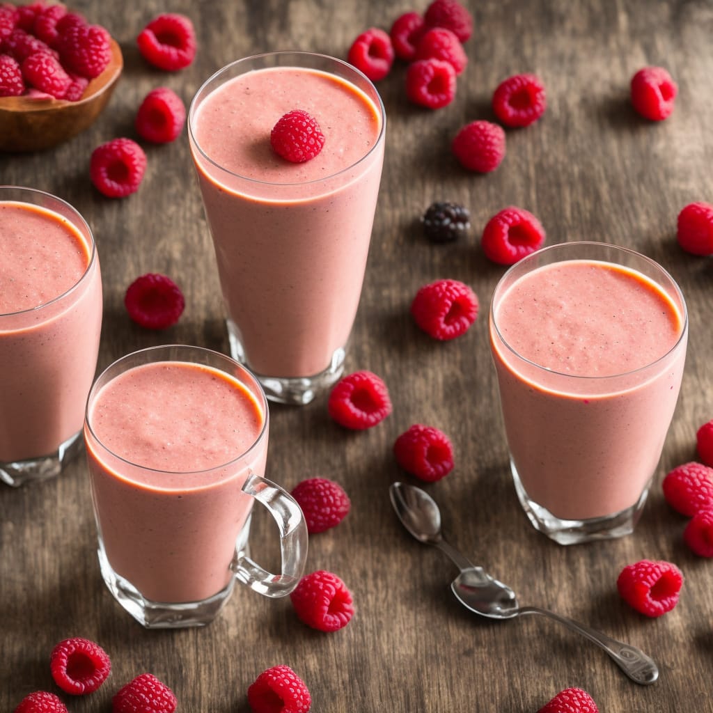 Raspberry and Apple Smoothie