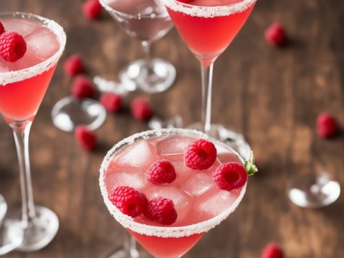 Raspberry Champagne Cocktail