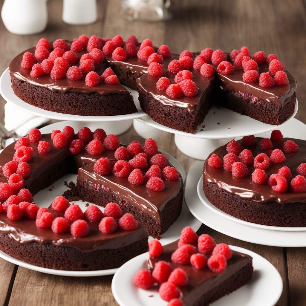 Raspberry Chocolate Torte