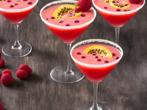 Raspberry & Passion Fruit Martini