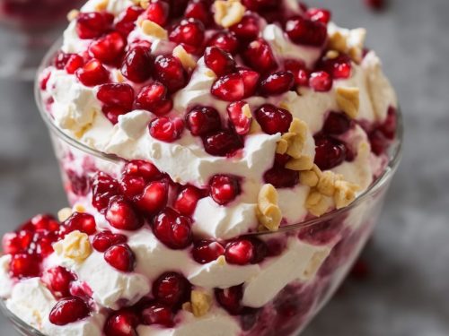 Raspberry, Pomegranate & Rose Eton Mess