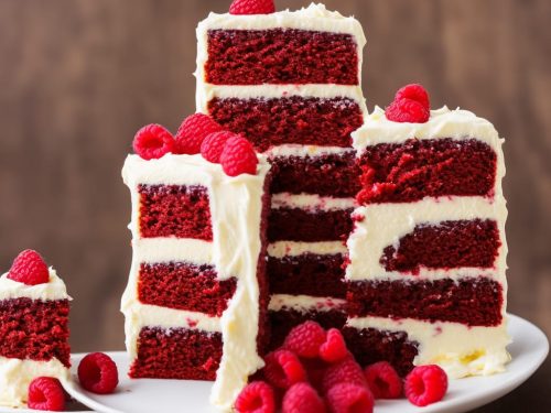 Raspberry Red Velvet Cake