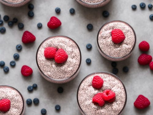 Raspberry Ripple Chia Pudding