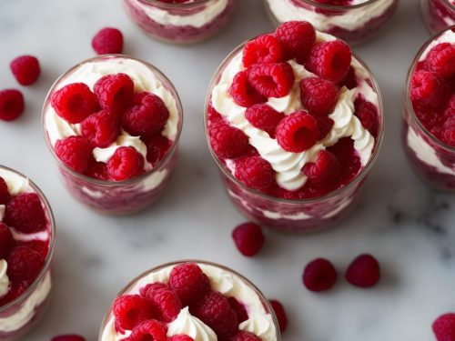 Raspberry & Rose Trifles