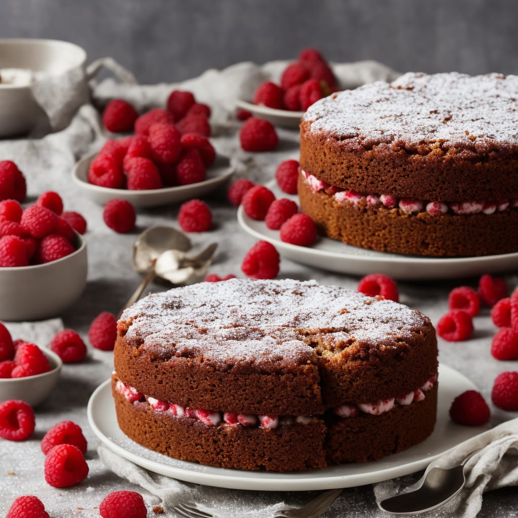 Raspberry Spice Cake