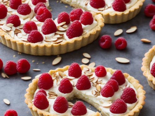 Raspberry Tart with Almond Pastry