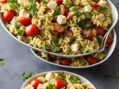 Ratatouille Pasta Salad with Rocket