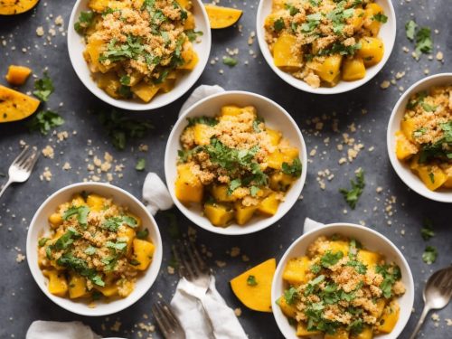 Ravioli with Squash & Crunchy Crumbs