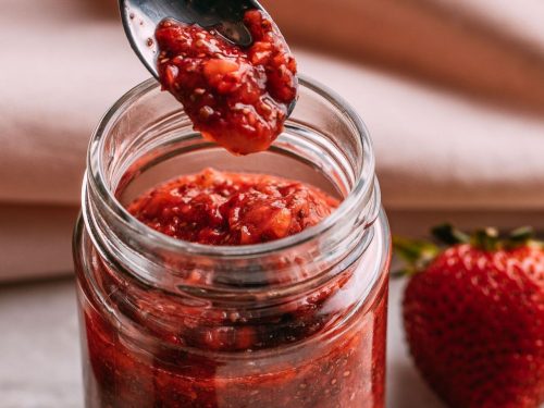 Raw Strawberry Jam