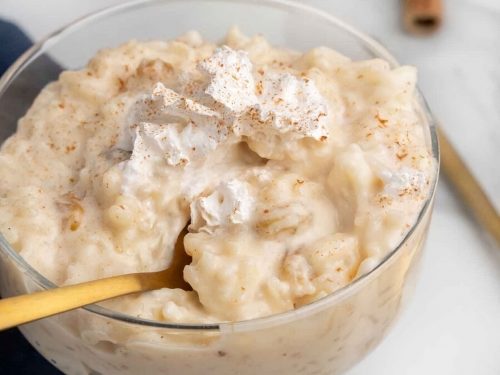 Recipe Classic Rice Pudding