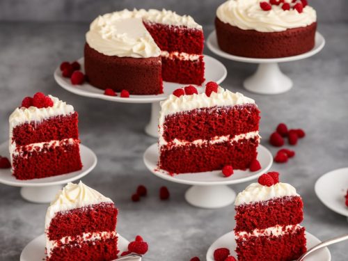 Red Velvet Cake with Cheesecake Buttercream