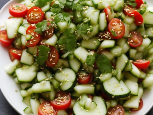 Refreshing Korean Cucumber Salad