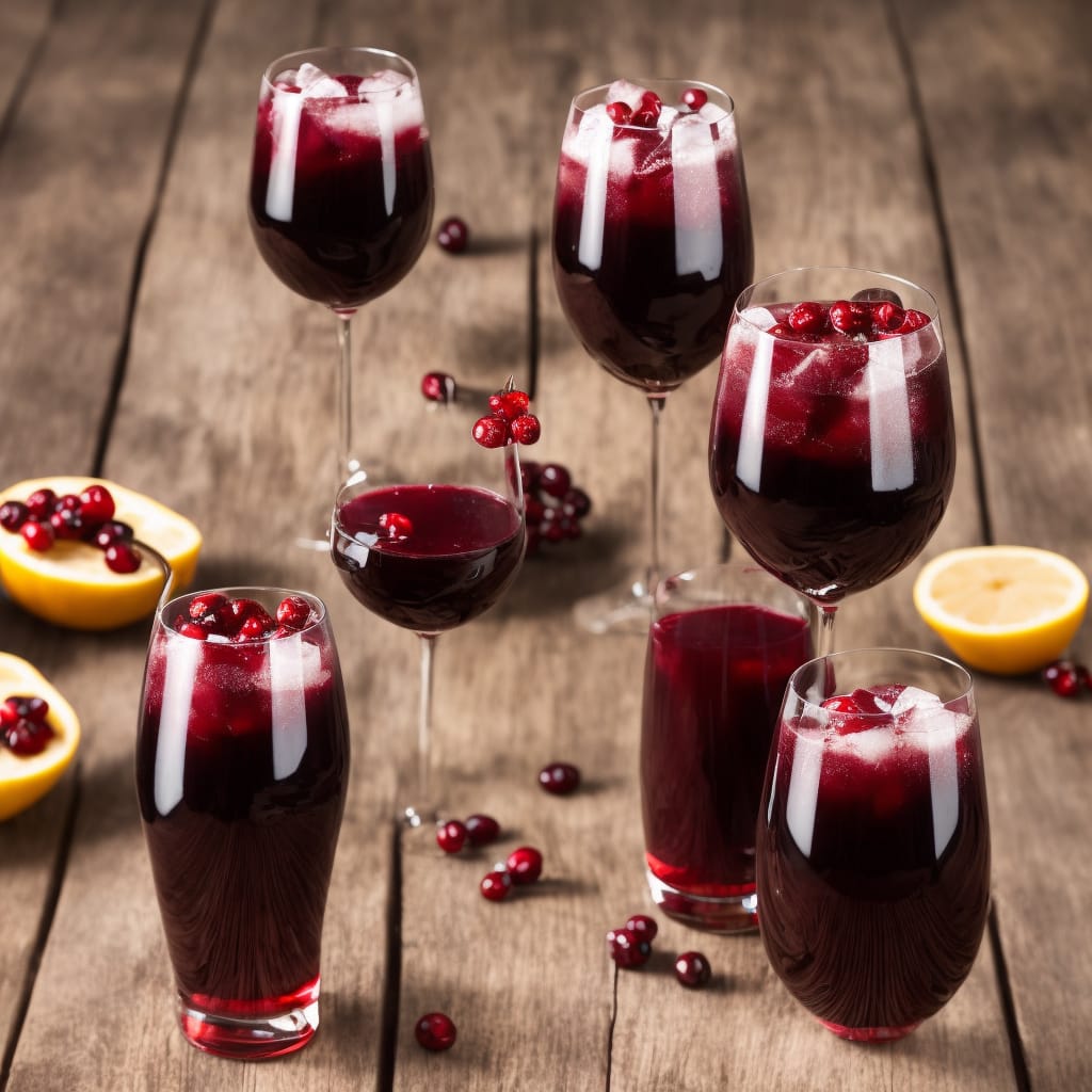 Refreshingly Cool Red Wine Cooler