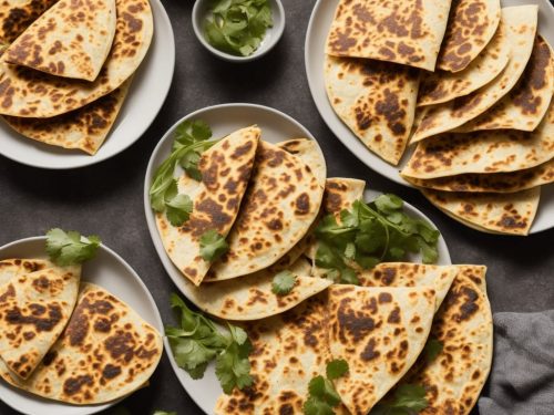 Refried Bean Quesadillas