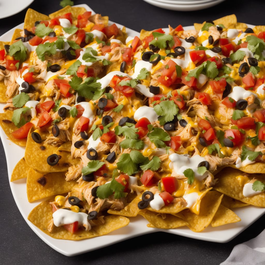 Restaurant-Style Chicken Nachos